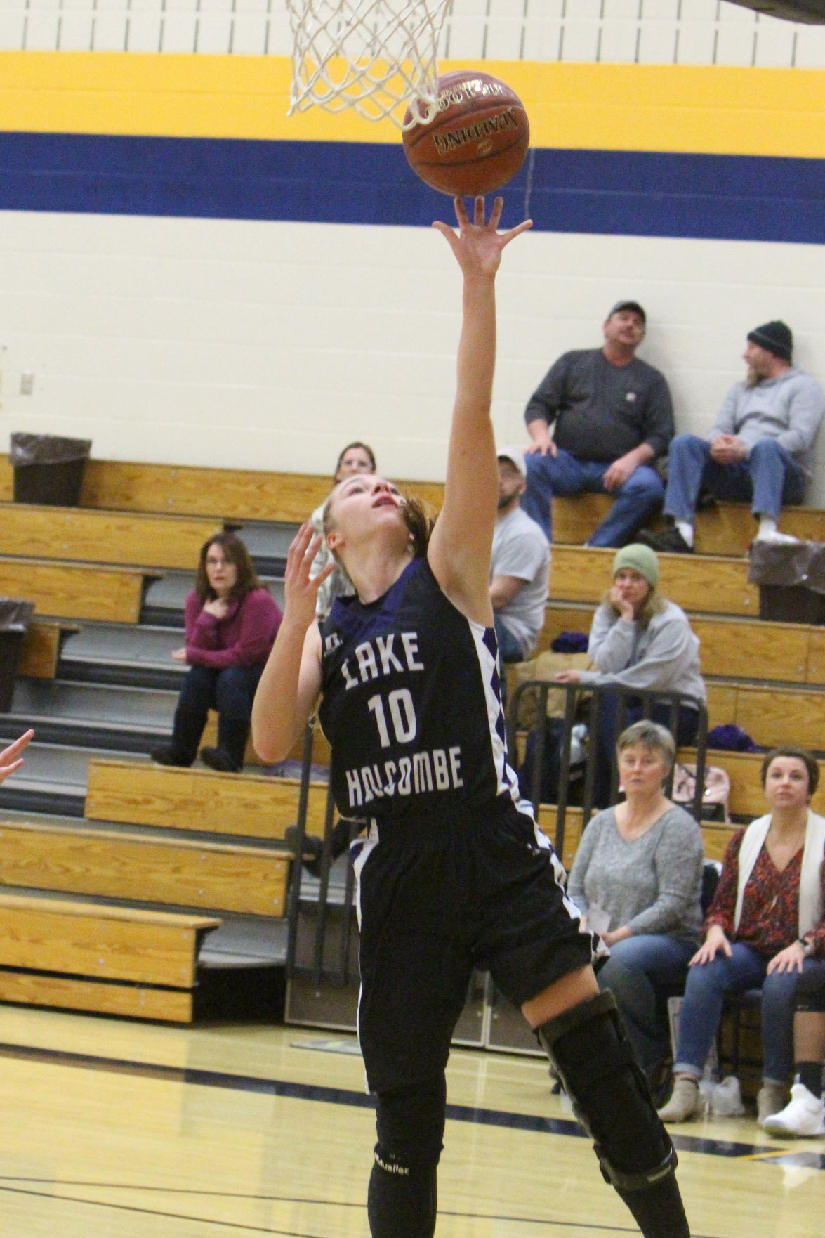 Lake Holcombe at New Auburn girls basketball 2-14-19
